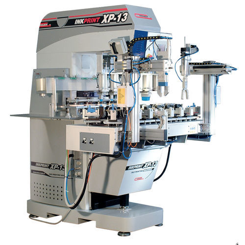 Máquina de tampografía de tintero hermético - XP13 5C - COMEC ITALIA - automática / de 5 colores / multicabezal