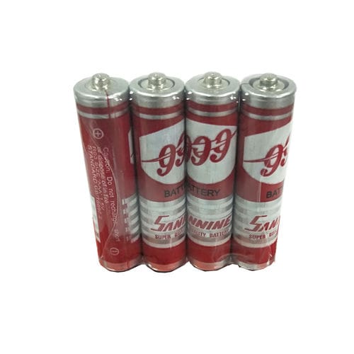 Batería zinc-carbono - R03 - Hunan Sunshine Technologies Company - tipo AAA / 1.5 V / zinc-carbono