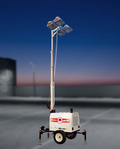 Torre de iluminación LED - GLT14 series - Ludwig Engineering Machinery Manufacturing Co., Ltd. - de yoduros metálicos / con motor diésel / con motor de gasolina