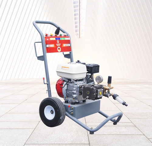 Limpiador de alta presión con motor de gasolina - GPW series - Ludwig Engineering Machinery Manufacturing Co., Ltd. - móvil