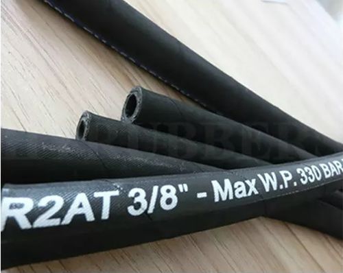 Manguera hidráulica - DIN EN 857 2SC - Qingdao Hyrubbers Co., Ltd. - sintética / de acero / agrícola