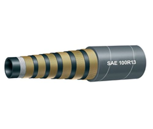 Manguera hidráulica - SAE 100 R13 - Qingdao Hyrubbers Co., Ltd. - sintética / de acero / a prueba de abrasión