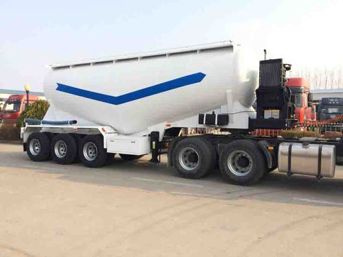 Semirremolque cisterna - Shandong Liangshan Huayu Group Auto Manufactory Co., Ltd. - de cemento / de 3 ejes / de 2 ejes