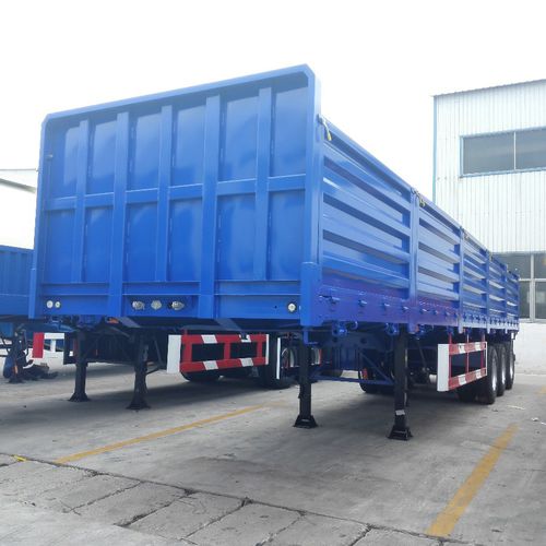 Semirremolque para contenedores - Shandong Liangshan Huayu Group Auto Manufactory Co., Ltd. - de 3 ejes / de acoplamiento