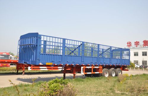 Semirremolque para contenedores - Shandong Liangshan Huayu Group Auto Manufactory Co., Ltd. - para mercancía / de acoplamiento