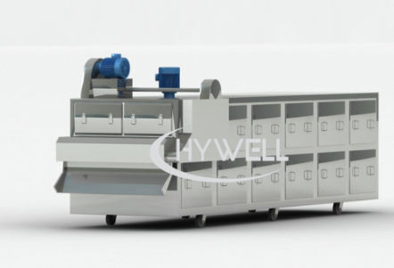 Secador de aire caliente - DW - Hywell Machinery Company - batch / de gas / alimentador