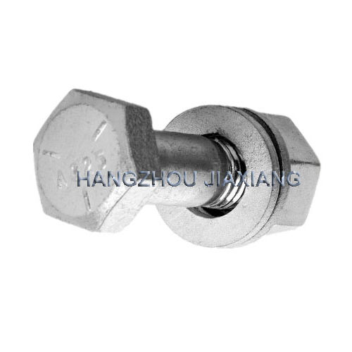 Perno de cabeza hexagonal - ASTM A325 - Hangzhou JIAXIANG Gaoqiang Bolts Company - con juego de arandelas