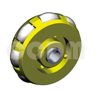 Rueda de POM - GD-01A - HuZhou CCDM Logistics Company - para transportador