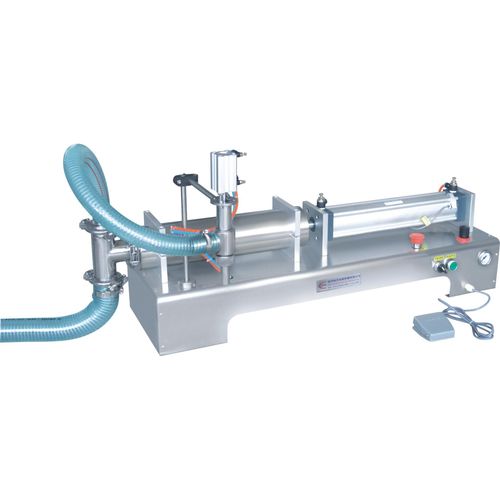 Llenadora semiautomática - G1WGDB - Zhejiang Haizhou Packing Machine Co., Ltd. - con pedal / de botellas / de líquidos