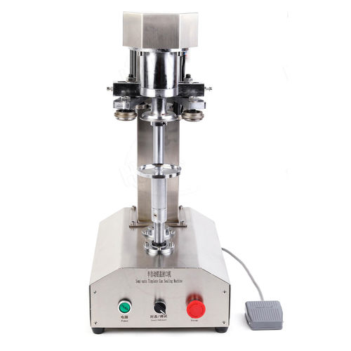 Encapsuladora semiautomática - TCS-160 - Zhejiang Haizhou Packing Machine Co., Ltd. - para botellas PET / para la industria alimentaria / para la industria de las bebidas