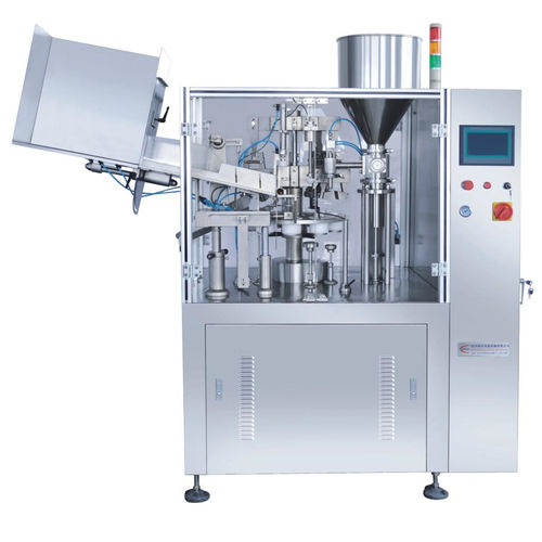 Llenadora automática - HZNF-60B - Zhejiang Haizhou Packing Machine Co., Ltd. - para tubos / para la industria agroalimentaria / para la industria cosmética