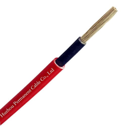 Cable eléctrico para aplicaciones fotovoltaicas - PV1-F - Huzhou Permanent Cable Co., Ltd. - de alimentación / multifilar / redondo