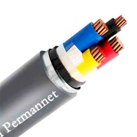 Cable eléctrico de alimentación - VV22/ VLV22 - Huzhou Permanent Cable Co., Ltd. - blindado / multifilar / redondo
