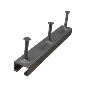 Riel de soporte - GTA 50/30 - Geoda Metal Industries Co., Ltd. - de acero inoxidable