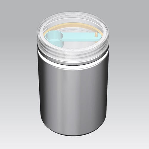 Botella para la industria farmacéutica - RC003  - Shanghai Gensyu Packaging Co., Ltd. - para proteína en polvo / de almacenamiento / cromada