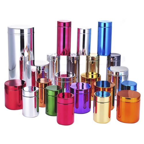 Botella médica - RC001  - Shanghai Gensyu Packaging Co., Ltd. - para proteína en polvo / de almacenamiento / cromada