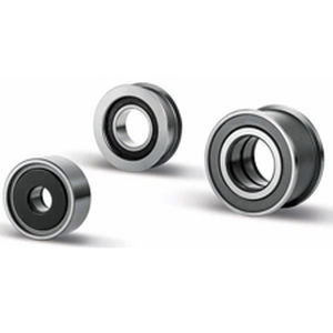 Rodillo de leva con rodamientos de agujas-rodillos - LR series - WUXI IKC MACHINERY BEARING CO., LTD. - de acero
