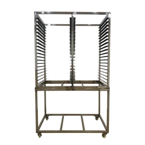 Carro de carga - FTHJ-300 - Guangdong IKE Industrial Co., Ltd. - de acero inoxidable / con estantes / con ruedas giratorias