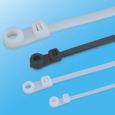 Sujetacables de nailon - YF-150MH - Yueqing Yingfa Cable Accessories Co., Ltd. - con montaje para espárragos
