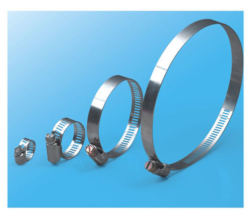 Abrazadera de apriete de acero inoxidable - AH010 - Yueqing Yingfa Cable Accessories Co., Ltd. - de tornillo sin fin