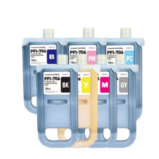 Tinta para impresión por inyección de tinta - PFI-706 - IMATEC DIGITAL CO., LTD. - para papel / de colorante