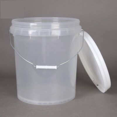 Cubo de plástico - Suzhou Fansheng Plastic Manufacture Co., Ltd. - redondo / de uso alimentario / de uso alimentario