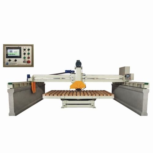 Máquina de corte por láser infrarrojo - XDQC-400（Ⅱ) - Yunfu City Xinda Machinery Co., Ltd. - para mármol / para granito / de placas