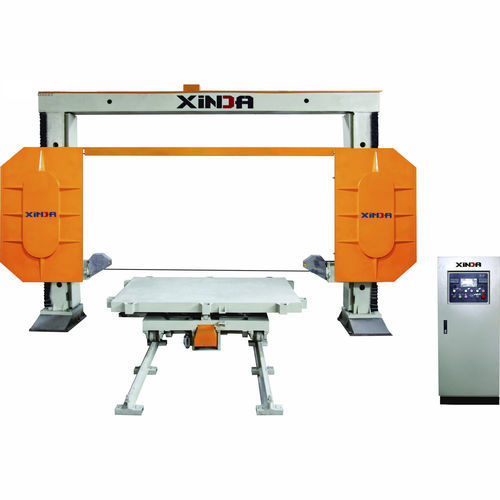 Sierra con hilo diamantado - KXJ2500C  - Yunfu City Xinda Machinery Co., Ltd. - horizontal / para piedra y hormigón / automática