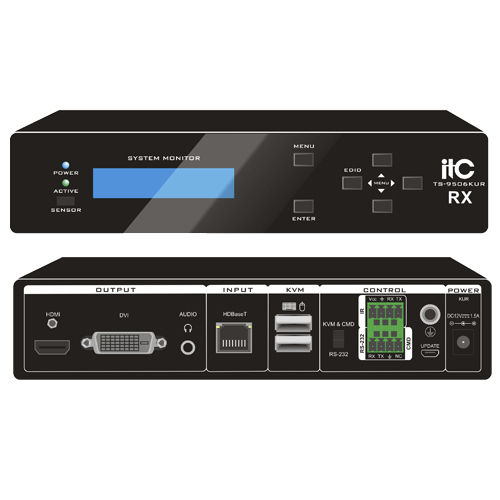 Receptor de vídeo - TS-9506KUR - Guangzhou Baolun Electronic Company - digital / de audio / RS232