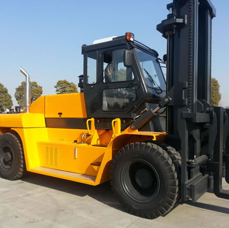 Carretilla elevadora diésel - CPCD120 - JAC Heavy-duty Construction Machine - con operador sentado / de manipulación / para cargas pesadas