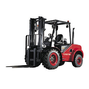 Carretilla elevadora diésel - CPCD35J - JAC Heavy-duty Construction Machine - con operador sentado / de manipulación / para uso exterior