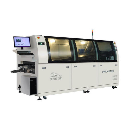 Máquina de soldadura blanda por ola - N350 - Shenzhen Jaguar Automation Equipment Co., Ltd. - controlada por PC / controlada por PLC / para PCB