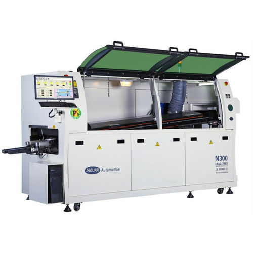 Máquina de soldadura blanda por ola - N300 - Shenzhen Jaguar Automation Equipment Co., Ltd. - controlada por PC / controlada por PLC / para PCB