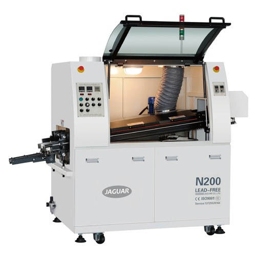 Máquina de soldadura blanda por ola - N200 - Shenzhen Jaguar Automation Equipment Co., Ltd. - controlada por PLC / para PCB
