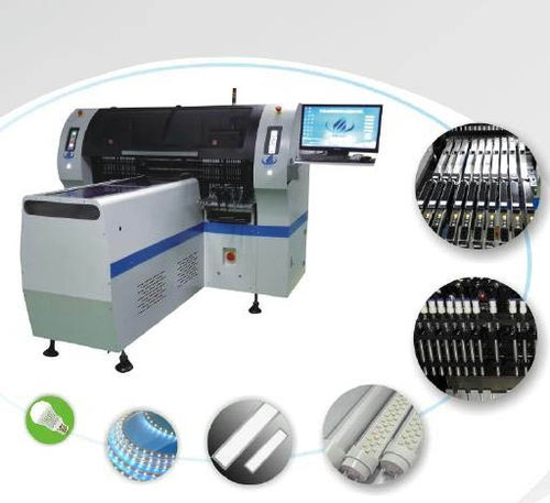 Máquina de inserción para LED - HT-XF - Shenzhen Jaguar Automation Equipment Co., Ltd. - para PCB de una o dos caras / SMT / ultra gran velocidad