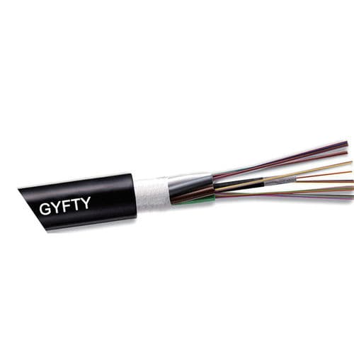 Cable óptico con tubo suelto - Hangzhou Jiayuan Industrial Co., Ltd. - de datos / GYFTY / aislado