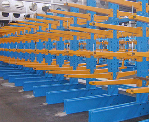 Sistema de estanterías cantilever - Guangdong Sunli Intelligent Logistics Equipment Co., Ltd. - para cargas pesadas / para carga alargada / para tuberías