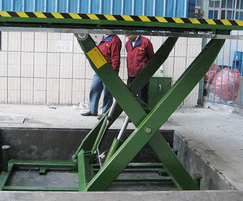Plataforma elevadora de tijera fija - Guangdong Sunli Intelligent Logistics Equipment Co., Ltd. - hidráulica