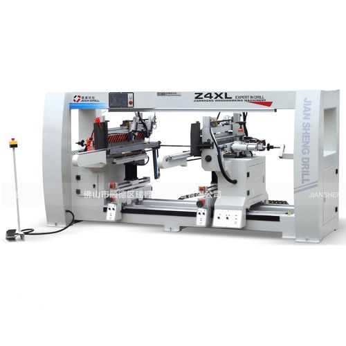 Mandrinadora controlada por PLC - Z4XL - Foshan Shunde Jiansheng Machine Manufacturing Co., Ltd. - para taladrado / para madera / con alimentador automático