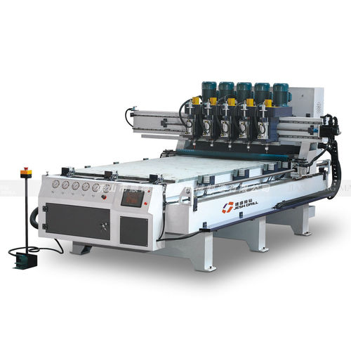 Centro de taladrado CNC - MSK5218 - Foshan Shunde Jiansheng Machine Manufacturing Co., Ltd. - para madera / multihusillos