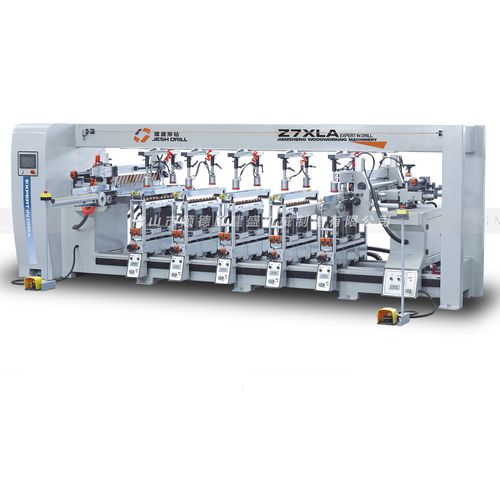 Mandrinadora controlada por PLC - Z7XL - Foshan Shunde Jiansheng Machine Manufacturing Co., Ltd. - para taladrado / para madera / con alimentador automático