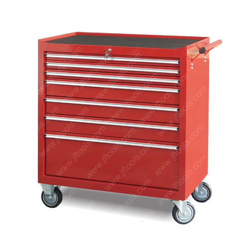 Armario para herramienta - TBB203407 - CHANGZHOU CITY HONGFEI METALWORK CORPORATION - con ruedas / con 7 cajones / de acero inoxidable