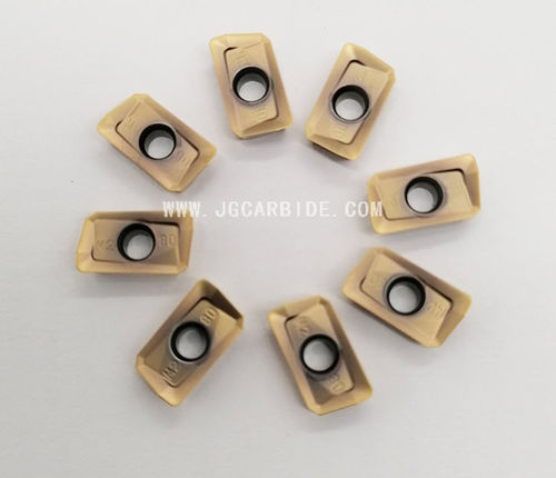 Plaquita de corte de fresado - RCKT 10T3MQ-DS3 - Zhuzhou Jinggong Cemented Carbide Co., Ltd. - de acabado / para taladrado / de carburo