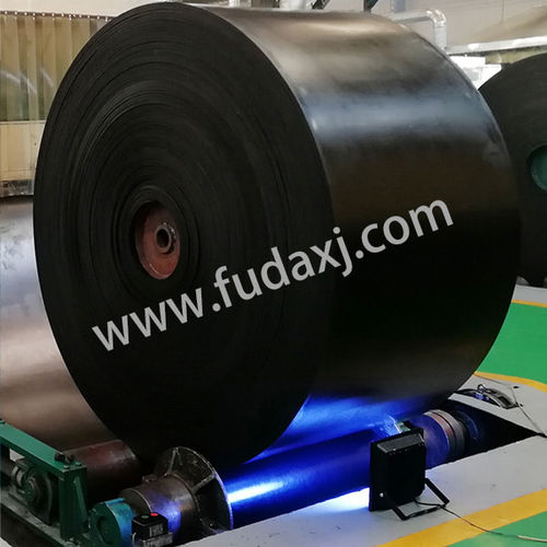 Cinta transportadora para la industria química - Zhejiang Fuda Rubber Co., Ltd. - para la industria minera / para la industria papelera / negra