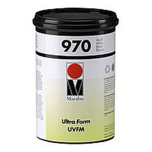 Tinta de serigrafía - Ultra Form UVFM - Marabu - para papel / para vidrio / para plástico