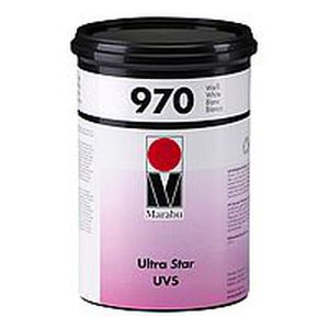 Tinta de serigrafía - Ultra Star UVS - Marabu - para papel / para plástico / curable UV
