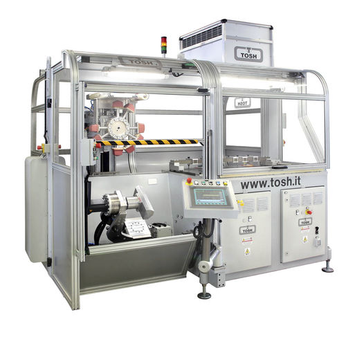 Máquina de impresión para material plástico - LOGICA CARTESIO - TOSH srl - para objetos cilíndricos / de color / automática
