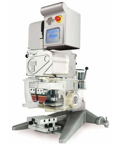 Máquina de tampografía de tintero hermético - Logica Mimicro NS - TOSH srl - de 2 colores / de alta velocidad / flexible