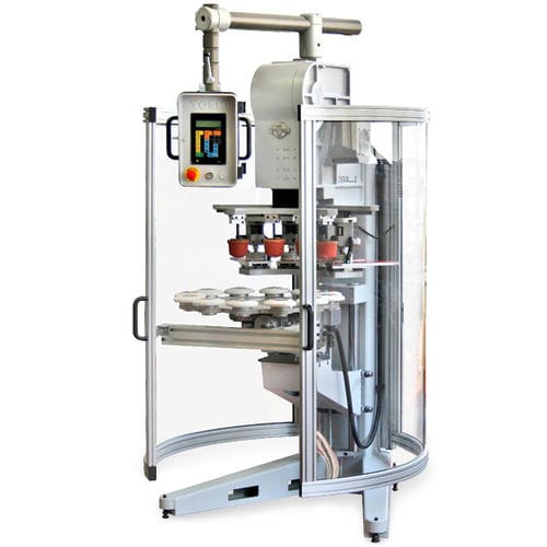 Máquina de tampografía de tintero hermético - Logica Micro II - TOSH srl - de 2 colores / de 4 colores / de 5 colores