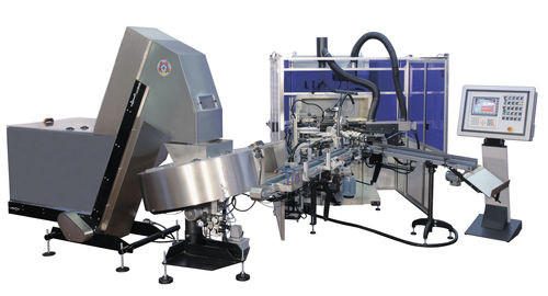 Máquina de serigrafia automática - MS 1012 - MOSS - monocroma / para la electrónica